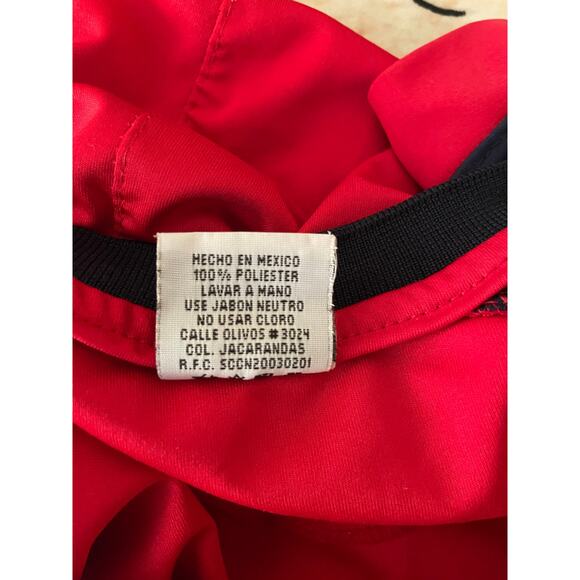 Gool Chivas del Guadalajara Mens Size S-L Red Blue Soccer Jersey - Picture 7 of 12